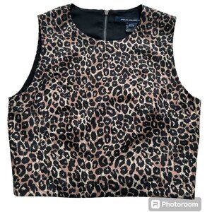 French Connection Sleeveless Crop Top